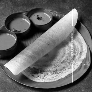 Butter masala dosa