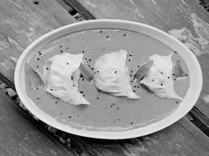 Chicken Tikka Jhol Momos