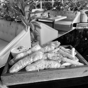 Batter Fried Fish And Chips