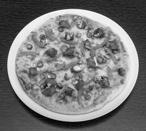 10' Medium Cheese & Chicken Kabab Pizza
