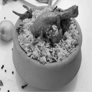 Handi Chicken Egg Biryani