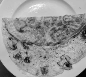 Mushroom Cheese Omelette