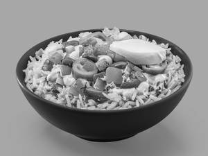 Regular Rice Bowl Veg (aka Mexican Biryani)