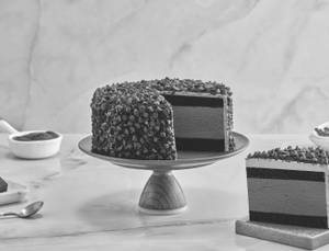 Chocolate Chips Ice Cream Cake (500 Ml)    