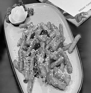 Honey Chilli Potato