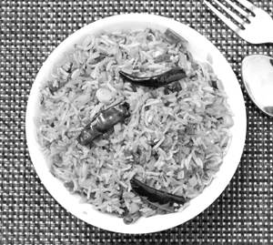 Schezwan Veg Fried Rice 