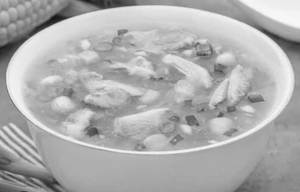 Sweet Corn Chicken Soup