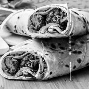 Porotta Shawarma Roll