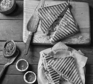 Masala Toast Sandwich