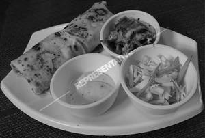 Shawarma With Salad Rumali