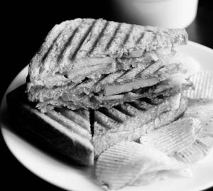 Chicken sandwich grilled