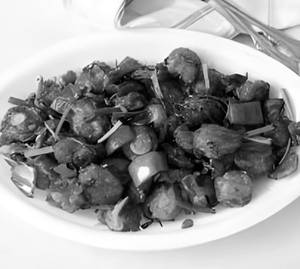 Mushroom Chilli Dry