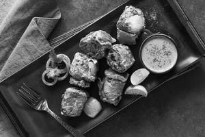 Cheesy Malai Soya Chaap Tikka (6pcs)
