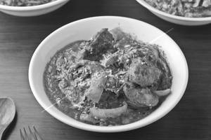 Chicken Do Pyaza(Half)
