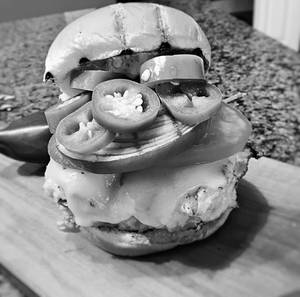 Ob Chicken Jalapeno Burger