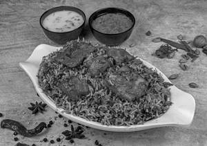 Special Hyderabad Fish Biryani Large
