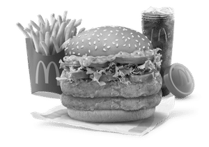 McSpicy Deluxe Chicken Double Patty Burger Combo