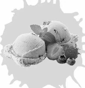 Black Current Ice Cream