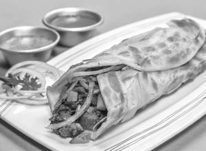Vegetable Kathi Roll