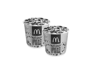 2 McFlurry Oreo (S)