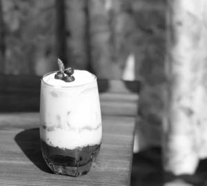 Korean Blueberry Milk