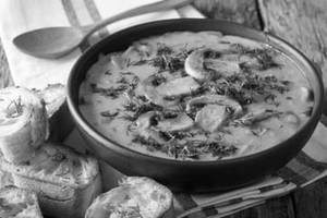 Veg Mushroom Soup