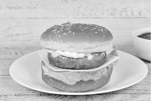 Veg Aloo Patty Cheese Burger