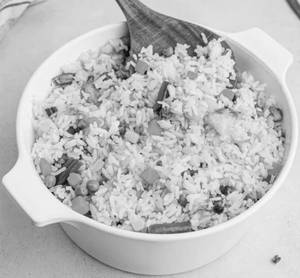 Healthy Fried Rice With Panner And Vegetables