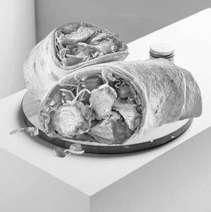 Fused Chilli Chicken Burrito