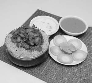 Mushroom Biryani