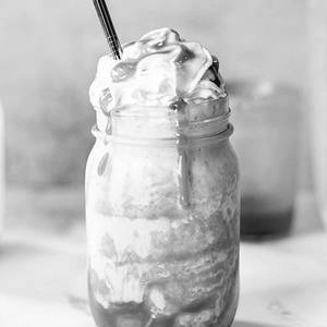 Crunchy Butterscotch Thick Shake