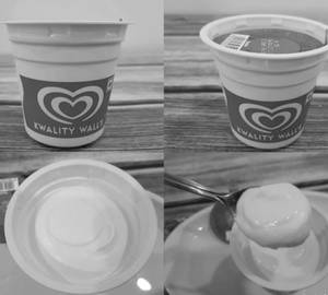 Kwality Walls Vanilla Cup [90 Ml, 4 Pieces]