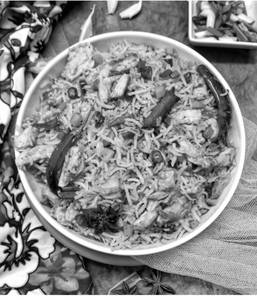 Chicken Singapore Rice 