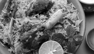 Mutton Handi Biryani (2pcs