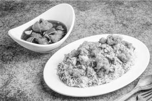 Egg Prawns Fried Rice With Chilli Chickn (3pc) Boneless