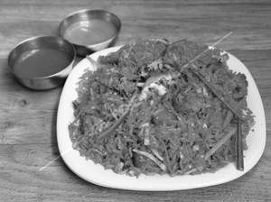 Chick Schezwan Rice
