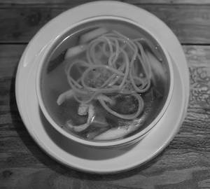 Chicken Clear Noodles Soup