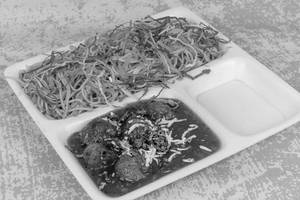 Chowmein With Veg Manchurian