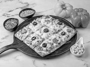 9" Square Garden Fresh Pizza