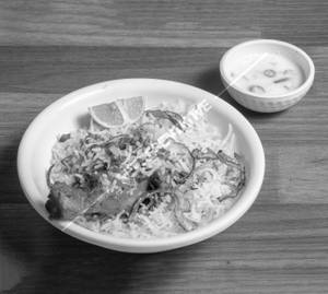 Chicken biryani [half]