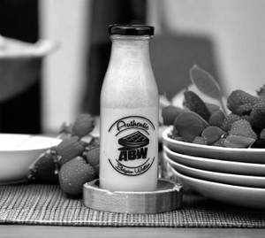 Exotic Strawberry Belgian Shake