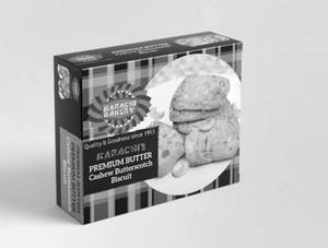 Cashew Butterscotch Shortbread Biscuits [300 Grams]