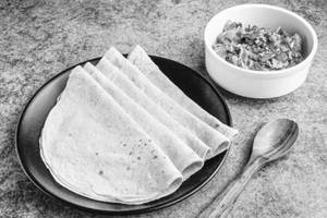 Alur Dum With 5 Hath Roti