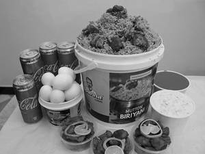 Mutton Party Bucket Biriyani