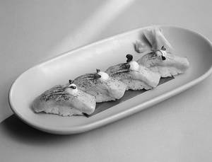 Aburi Hamachi Nigiri..