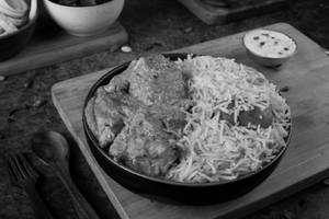 Chicken Reshmi Butter Masala Biryani Bowl [ 2 Pc Reshmi Masala ]