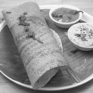 Schezwan Sada (spicy Roast Dosa)