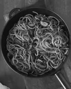 Mushroom Noodles   