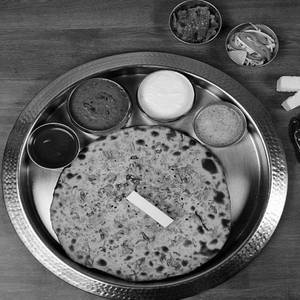 Wheat Aloo Paneer Kulcha