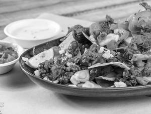 Loaded Chicken Nachos